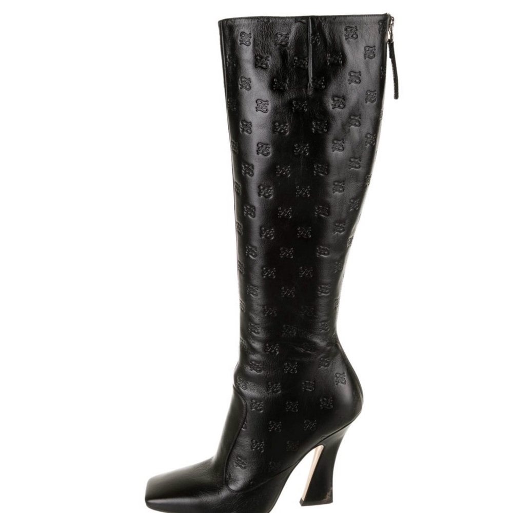 FENDI LEATHER BOOTS SIZE 7 $495